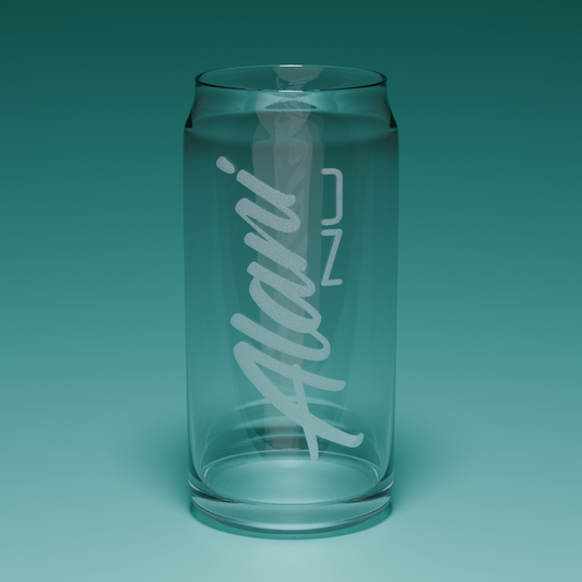 Alani Engraved Glass Can (Legacy Edition)