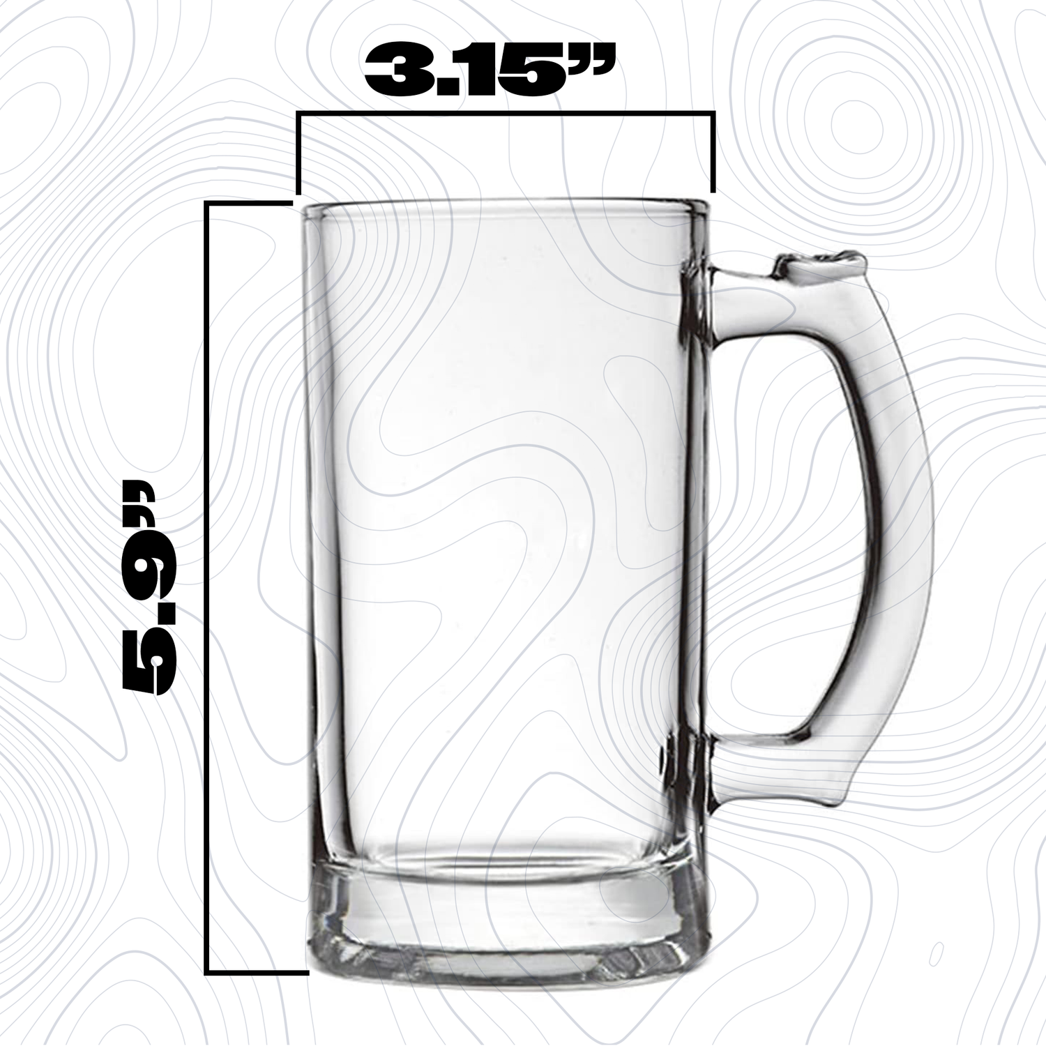 Glass Steins