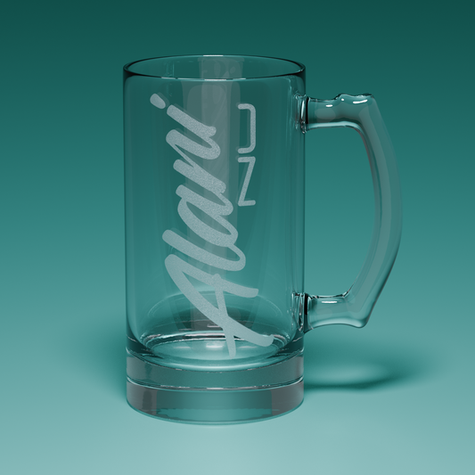 Alani Engraved Glass stein