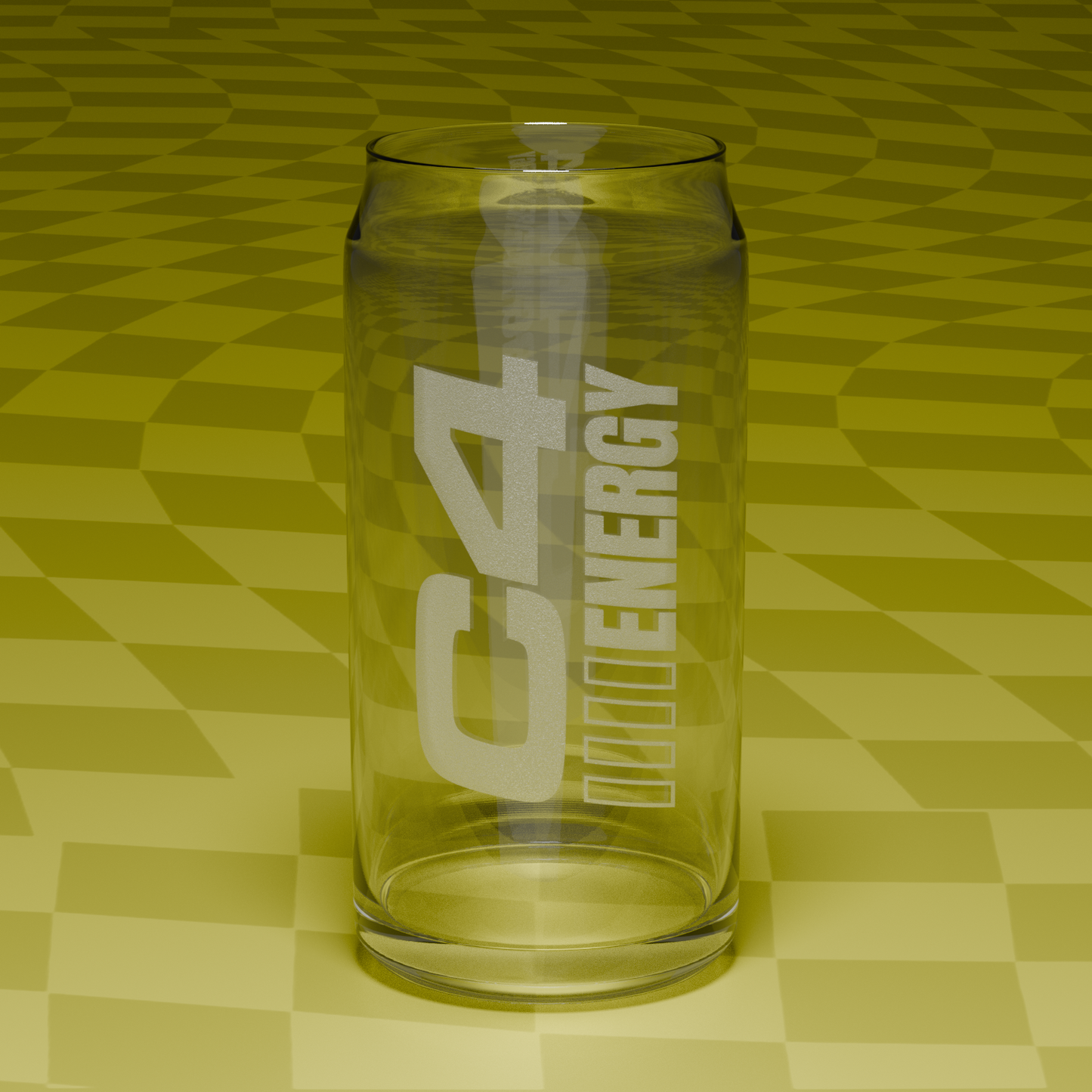 C4 Engraved Glass Can (Legacy Edition)