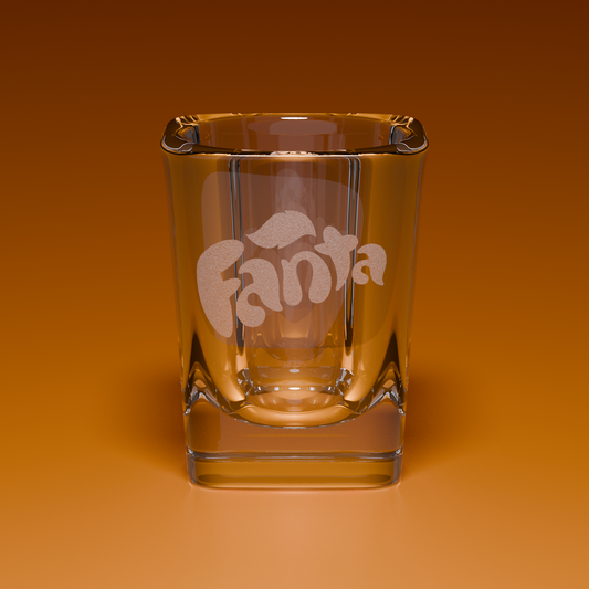 Fanta Engraved Shot Glass