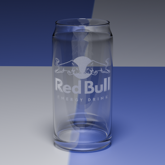 Redbull Engraved Glass Can (Legacy Edition)