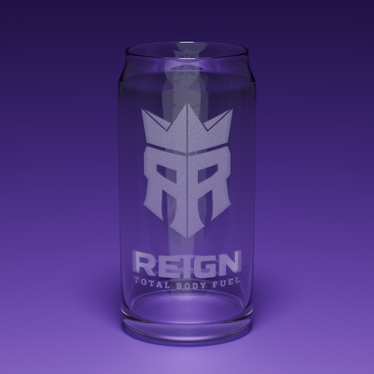 Reign Engraved Glass Can (Legacy Edition)