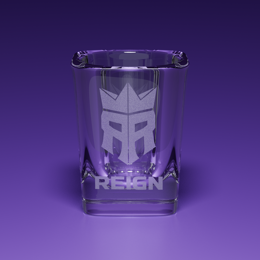 Reign Engraved Shot Glass