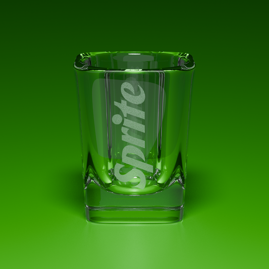Sprite Engraved Shot Glass