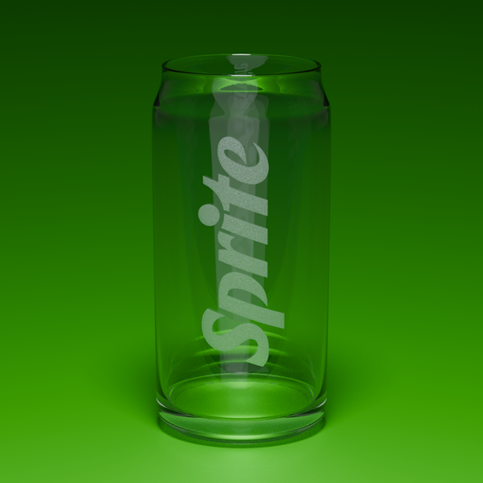 Sprite Engraved Glass Can (Legacy Edition)